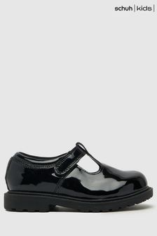 Schuh Leaf Black Shoes (N44333) | KRW59,800