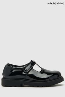 Schuh Leaf Black Shoes (N44334) | KRW64,000