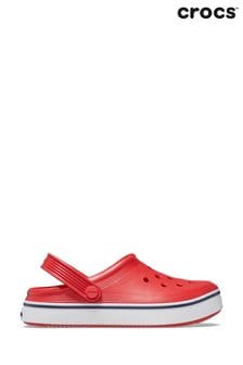 אדום - Crocs Kids Crocband Clean Clogs (N45042) | ‏201 ‏₪