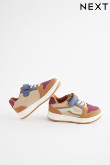 Mineral Brown Touch Fastening Elastic Lace Trainers (N45357) | NT$800 - NT$890