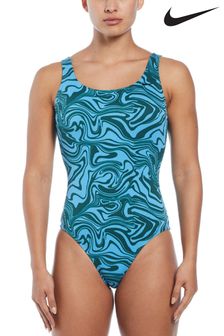 Nike Swim Blue Swirl Swimsuit