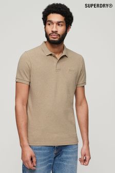Светло-коричневый - Классическая рубашка поло из пике Superdry (N46293) | €61