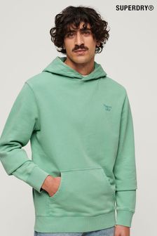 綠色 - Superdry復古風水洗連帽衫 (N46331) | NT$2,560