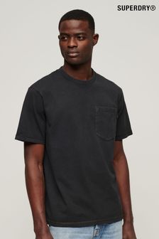 أسود - Superdry Pocket T-shirt (N46383) | 134 ر.ق