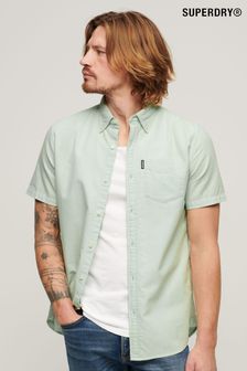 Зеленый - Оксфордская рубашка с короткими рукавами Superdry Vintage (N46397) | €68