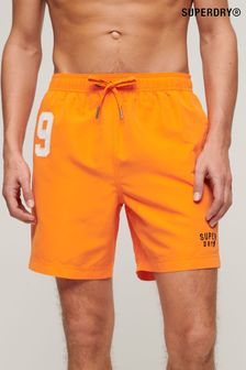 Superdry Dark Orange Vintage 17" Swim Shorts (N46454) | €51