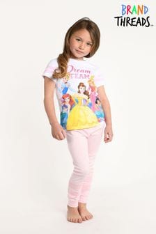 Brand Threads Disney Princesses Girls Pyjamas