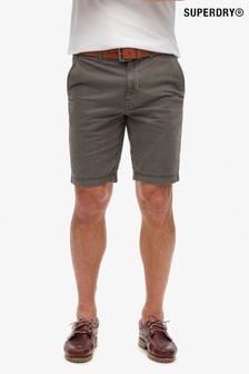 Superdry Grey Vintage International Shorts (N46670) | $77