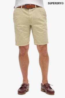 Superdry Cream Vintage International Shorts (N46672) | $77