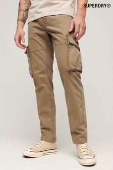 Superdry Brown Core Cargo Trousers (N46673) | SGD 126