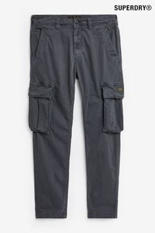 Superdry Black Core Cargo Trousers (N46701) | $111