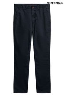 Superdry Blue International Chino Trousers (N46755) | SGD 106