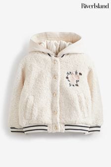 River island cheap teddy jacket