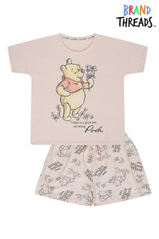 Brand Threads Pink Ladies Short Pyjamas (N47296) | ￥3,880