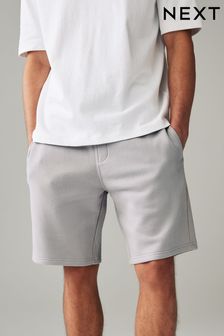 Light Grey Soft Fabric Jersey Shorts (N47407) | OMR8