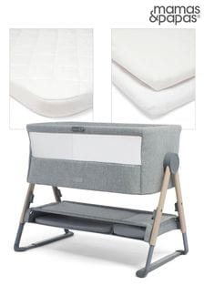 Mamas & Papas Grey Lua Grey Crib Bundle Bundle (N47430) | €301