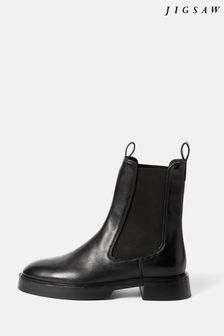 Jigsaw Chelsea Black Boots (N48249) | $384