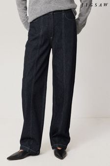 Niebieskie jeansy Jigsaw Beck o dopasowanym kroju (N48294) | 600 zł