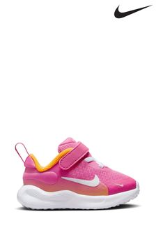 Koralowo-różowy - Nike niemowlęce buty sportowe  Revolution 7 (N48322) | 220 zł