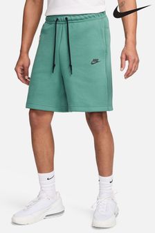 Grün/Schwarz - Nike Tech Fleece-Shorts (N48341) | 100 €