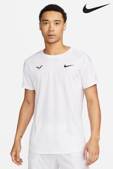 Nike White Rafa Challenger Dri-FIT Tennis T-Shirt (N48360) | €86