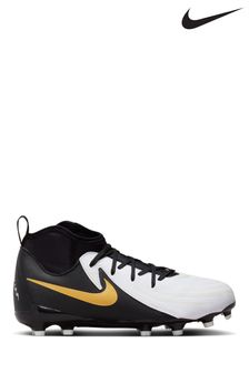 Nike White Jr. Phantom Luna Academy Mulit Ground Football Boots (N48402) | $108