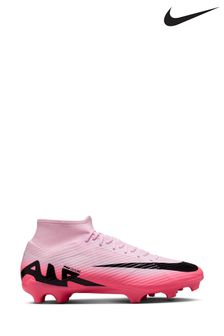 Pink and white nike football boots sales
