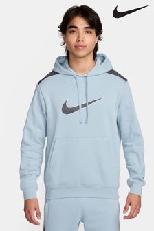 Albastru deschis - Hanorac tip pulover cu blocuri de culoare Nike Sportswear (N48590) | 388 LEI
