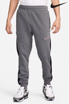 Nike Grey Sportswear Fleece Colourblock Joggers (N48592) | LEI 358