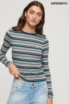 Superdry Stripe Long Sleeve Top