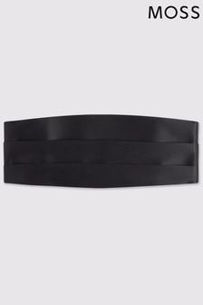 Черный галстук с каммербандовым принтом MOSS (N48993) | €34