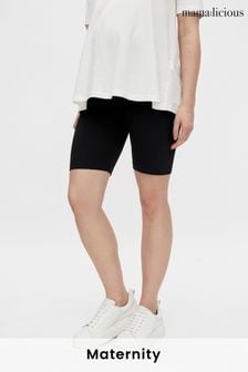 Mamalicious Black Maternity Jersey Cycling Shorts 2 Pack (N49258) | €35