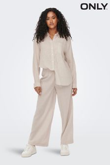 Shirts Only Cream Long Sleeve Tops Next Oman