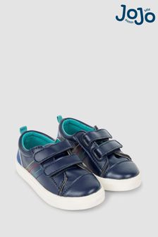 כחול כהה - נעלי ספורט מעור של JoJo Maman Bébé (N49412) | ‏163 ‏₪