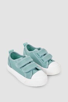 Verde caqui - Zapatos de tacón de lona de Jojo Maman Bébé (N49416)| 31 €