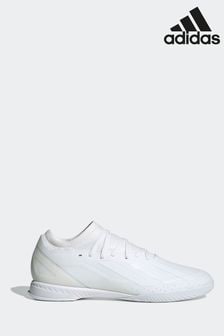 adidas White X Crazyfast.3 Indoor Boots (N49493) | SGD 155