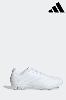 adidas White Copa Pure.3 Firm Ground Football Boots (N49498) | €25