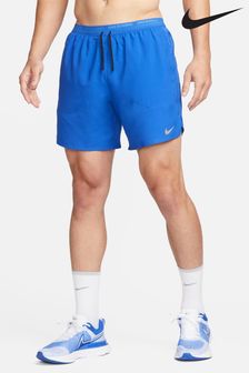 Game Blue - Pantaloni scurți de alergare Nike Dri-fit Stride de 7 inch (N49566) | 269 LEI