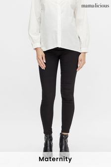 Mamalicious Black Slim Fit High Waist Over the Bump Maternity Jeans (N50433) | 204 SAR