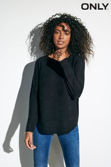 ONLY Black Textured Knitted Jumper (N50464) | €21