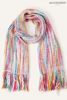 Accessorize Pink Rainbow Woven Scarf (N50800) | 40 €
