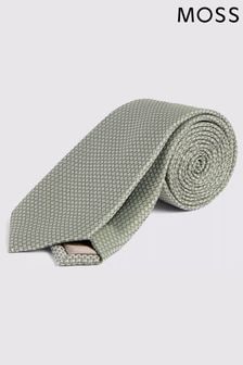 Svetlo zelena - MOSS olive teksturirana kravata (N51180) | €23