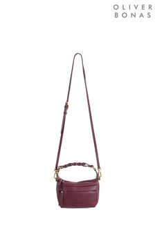 Oliver Bonas Pink Murphy Slouch Cross-body Bag (N51603) | 275 LEI