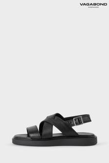 Vagabond Shoemakers Connie Thick Strap Black Sandals