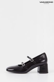 Vagabond Shoemakers Adison Double Strap Mary Jane Black Shoes (N51647) | ₪ 603
