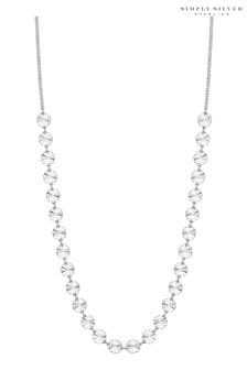 Simply Silver Halskette mit Diamantschliff (N51874) | 62 €