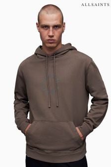 Men s Hoodies AllSaints Brown Sweatshirtsandhoodies Next Oman