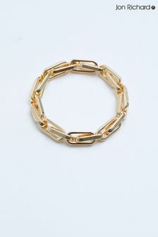 Jon Richard Gold Tone Polished Chain Stretch Bracelet (N52595) | SGD 43