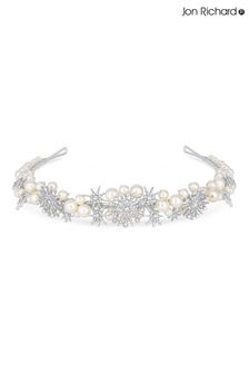 Tiara de estrellas y perlas de Jon Richard - Bolsita de regalo (N52629) | 106 €