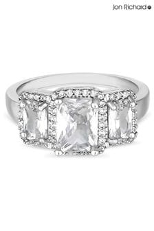 Jon Richard White Silver Tone Crystal Cubic Zirconia Ring (N52701) | 38 €